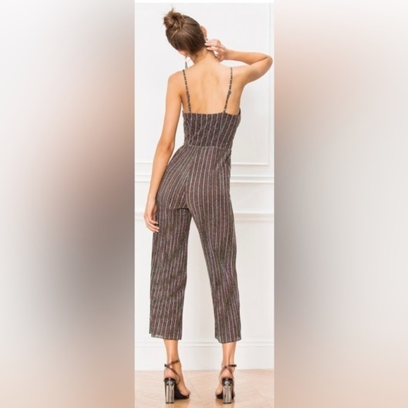 by the way Multicolor Lux Glitter Julia Jumpsuit - Picture 11 of 12